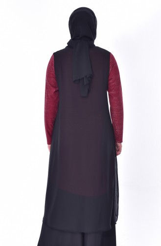 Claret red Tuniek 4232-04