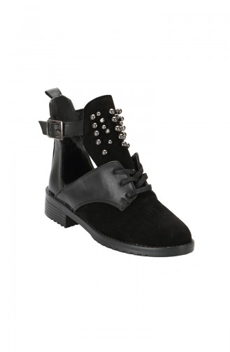 Black Boots-booties 3770-01