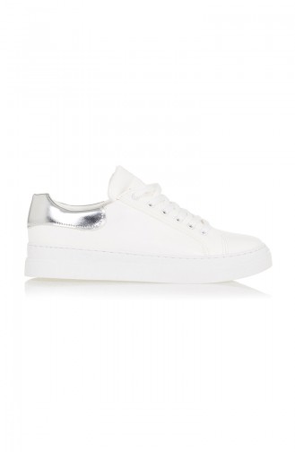 Women´s Sports Shoes 50032-01 White Silver 50032-01