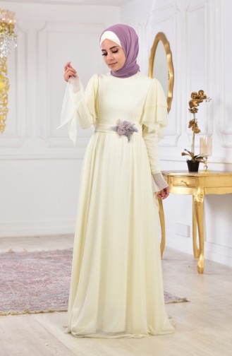 Habillé Hijab Ecru 11180A-01