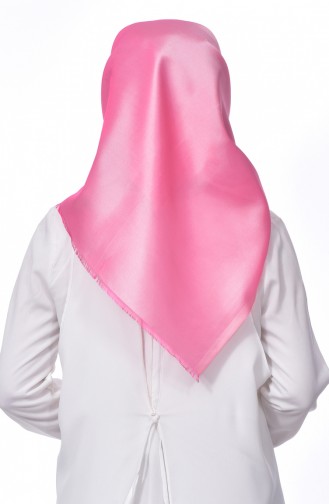 Düz Tafta Eşarp 901370-12 Pembe