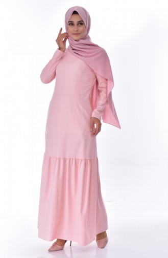 Robe Hijab Poudre 7202-03