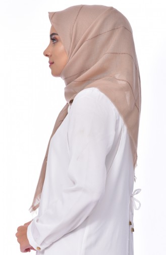 Beige Smart Scarf 15