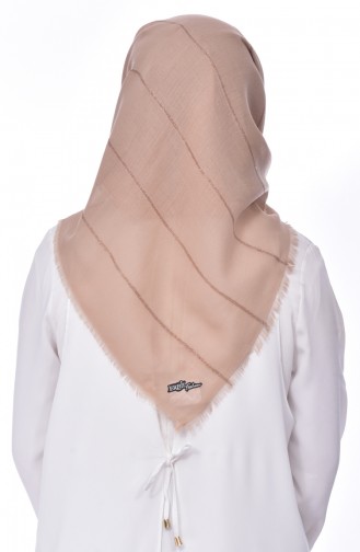 Beige Smart Scarf 15