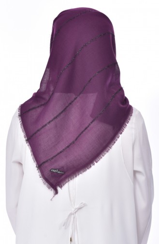 Purple Smart Scarf 05