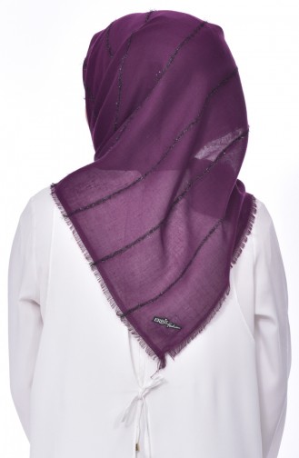 Purple Smart Scarf 05