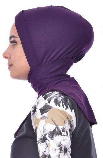 Bonnet de Bain Islamique 1004-01 Plum 1004-01