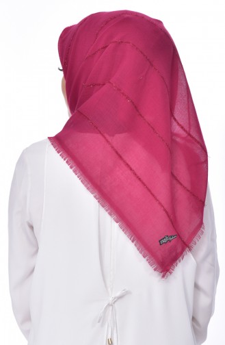 Plum Smart Scarf 07