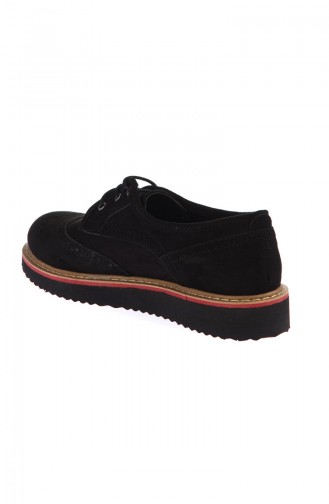 Bayan Ayakkabı A1200-18 Siyah Nubuk