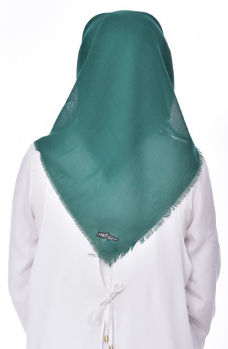 Echarpe Intelligente Coton 901376-11 Vert emeraude 901376-11