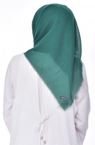Echarpe Intelligente Coton 901376-11 Vert emeraude 901376-11