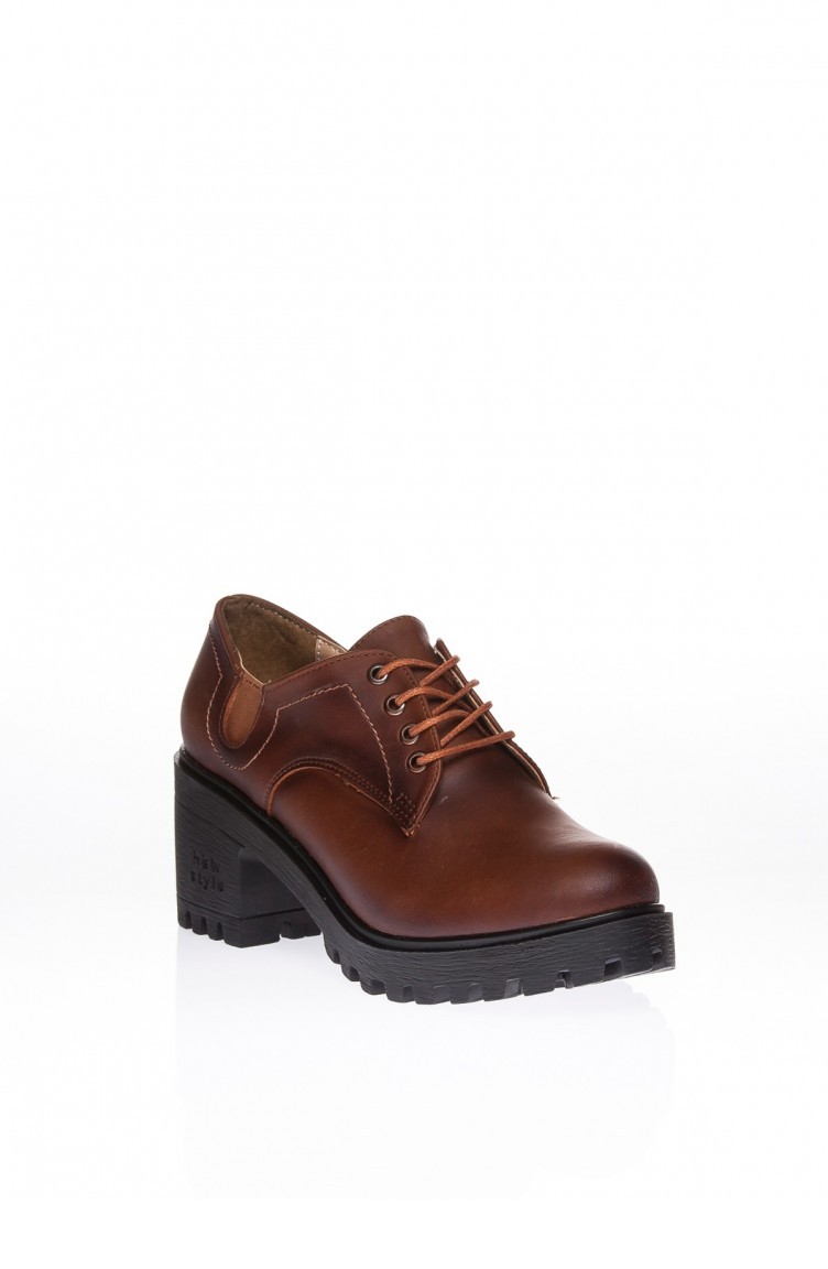 Tobacco Brown Casual Shoes 137631 Sefamerve