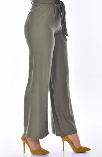 Pantalon Large élastique 1691-04 Khaki 1691-04