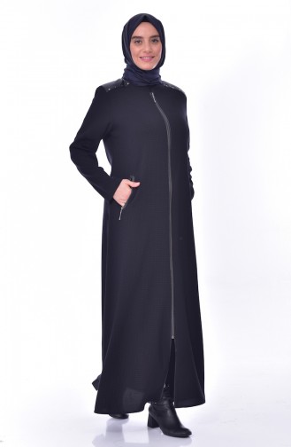 Abayas Bleu Marine 6007-01