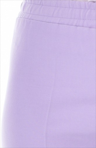 Pantalon Taille élastique 2030-01 Lila 2030-01