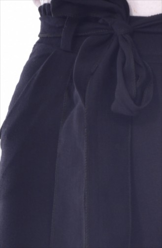 Pantalon Large élastique 1691-02 Noir 1691-02