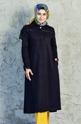 SUKRAN Hidden Button Cape 35800A-01 Black 35800A-01