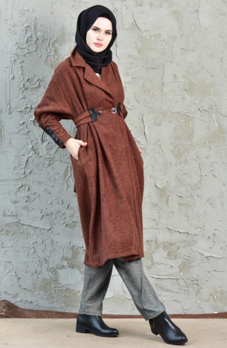 Kuş Gözü Detaylı Kaban 4572-01 Kiremit
