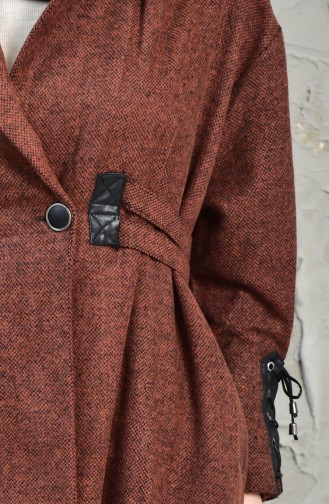 Kuş Gözü Detaylı Kaban 4572-01 Kiremit
