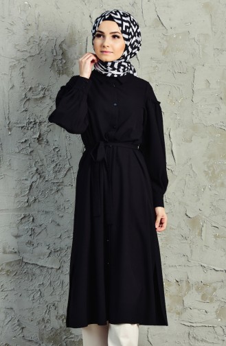 Belted Tunic 6081-03 Black 6081-03