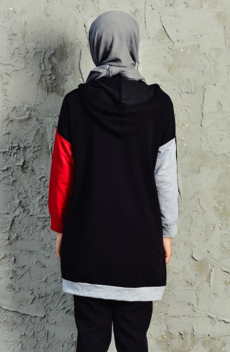 Hooded Sweatshirt 4471-01 Black 4471-01