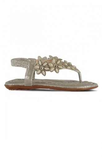 Silver Gray Summer Sandals 18Y00031AK0402_029