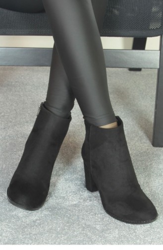 Margin Koliy High Heeled Boots Black Suede 18K01800BT100_002