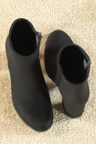 Margin Koliy High Heeled Boots Black Suede 18K01800BT100_002