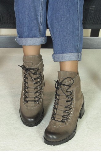 Marjin Ilgiso Flat Bot Coffee Nubuck 18K0020CAP0001001_008