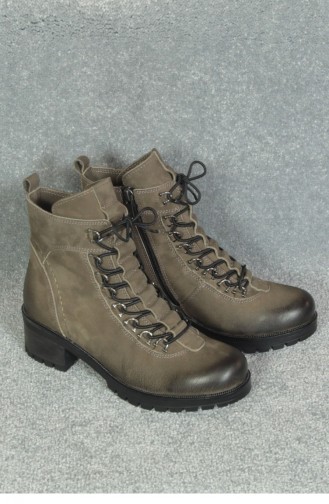 Marjin Ilgiso Flat Bot Coffee Nubuck 18K0020CAP0001001_008