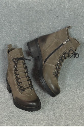 Marjin Ilgiso Flat Bot Coffee Nubuck 18K0020CAP0001001_008