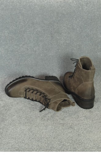 Marjin Ilgiso Flat Bot Coffee Nubuck 18K0020CAP0001001_008