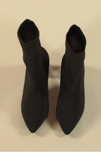 مارجن نافير جزمة بكعب لون أسود 18K00022Dİ0066_001