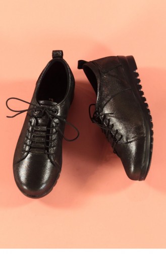 Marjin Defer Flat Shoes Black Silver 18K000140EZ018001_116
