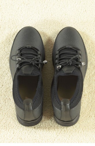 Marjin Likan Düz Ayakkabı Siyah