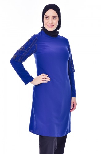 Pearls Sleeve Tunic 1634-02 Saks 1634-02