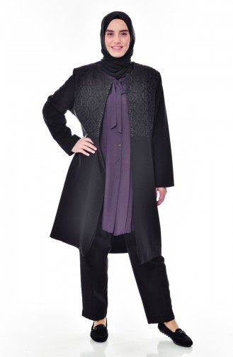 Schwarz Jacke 7321-01