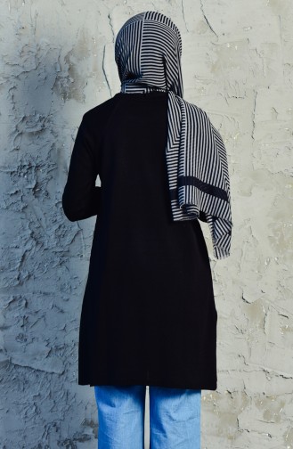 Triko Kazak 1402-06 Siyah