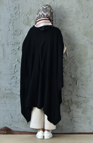 Schwarz Poncho 14108-04