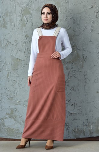 Striped Gilet Dress60717-02 Taba 60717-02