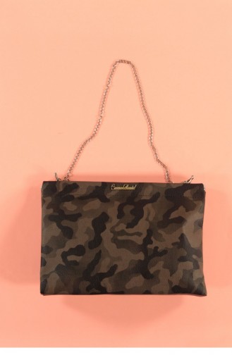 Marjin Cimle Portfolio Bag Coffee Camouflage 18K0260DS4619_kv