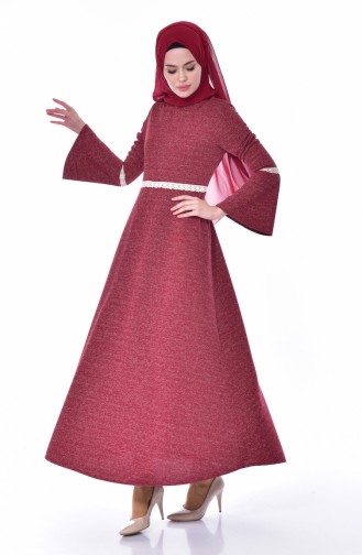 Dantelli Elbise 1522-02 Bordo