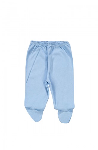 Baby Cotton Pants B-853-01 Blue 853-01