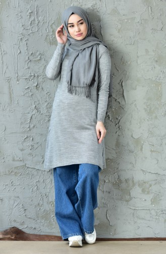 Pull Tricot Basic 128312-06 Gris 128312-06