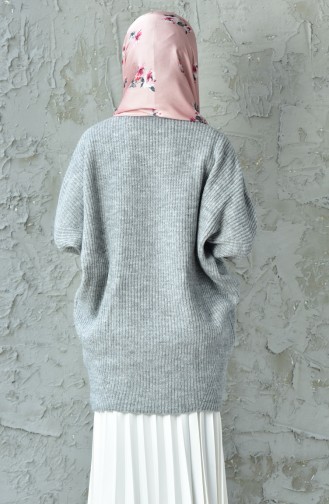 Knitwear Bat Sleeve Sweater 3201-06 Gray 3201-06