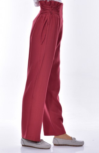 Elastic Wheeled Trousers 1706-02 Dried Rose 1706-02