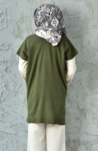 Thin Knitwear Blouse 3200-02 Khaki 3200-02
