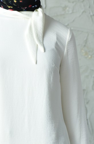 Tunique Asymétrique 3961-01 Creme 3961-01