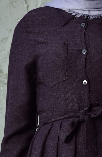 Lila Hijab Kleider 5131-01