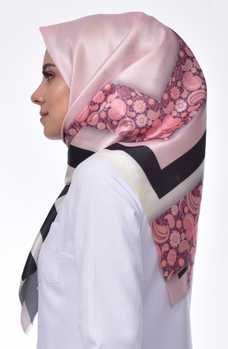 Digital Printed Taffeta Shawl 95219-03 Powder 03